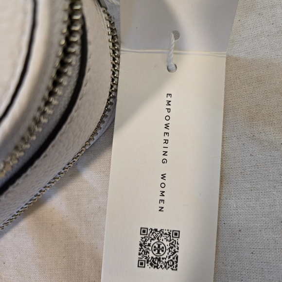Tory Burch Mini Miller White Ivory Crossbody Bag - New - Picture 11 of 11